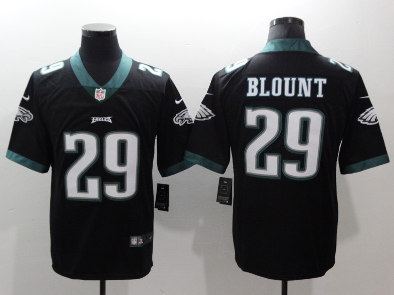 Men's Philadelphia Eagles LeGarrette Blount #29 Black Jersey